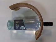 Wine Bottle Holder, Wall Version